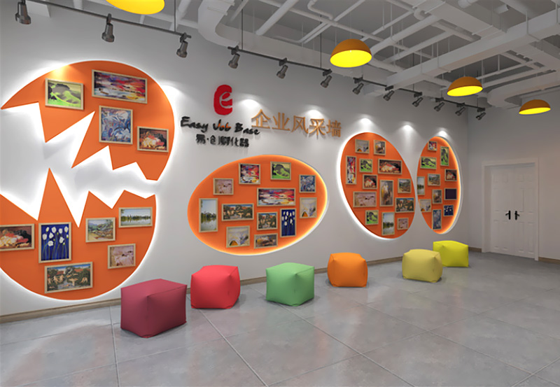 想要增強企業文化氛圍，企業文化墻應該如何設計？