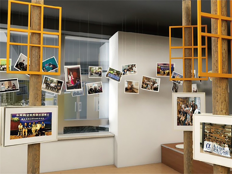 樸川英語深圳機構文化墻